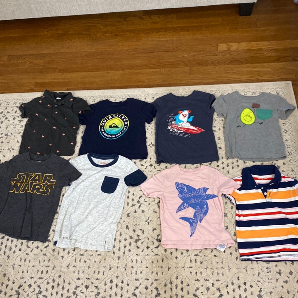 Short Sleeve shirt Lot boys 4t